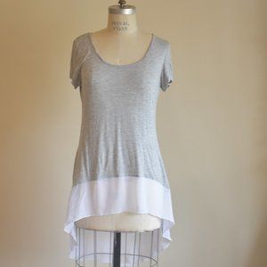 Sweet treat chiffon trim top
